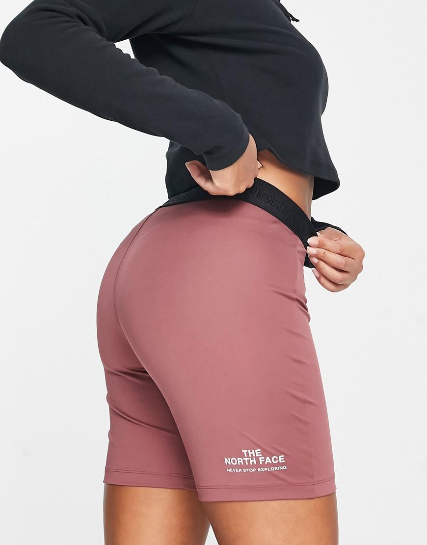 The North Face Training seamless high waist legging shorts in